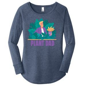 Plant Dad Women's Perfect Tri Tunic Long Sleeve Shirt