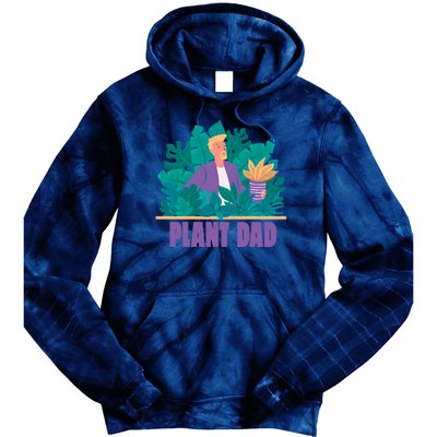 Plant Dad Tie Dye Hoodie