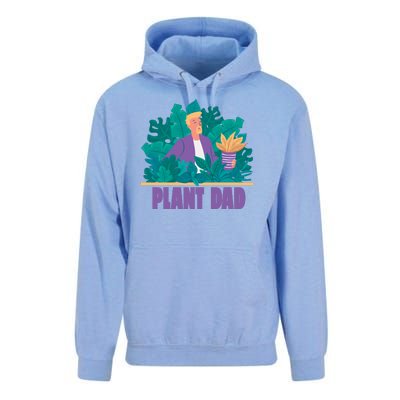 Plant Dad Unisex Surf Hoodie