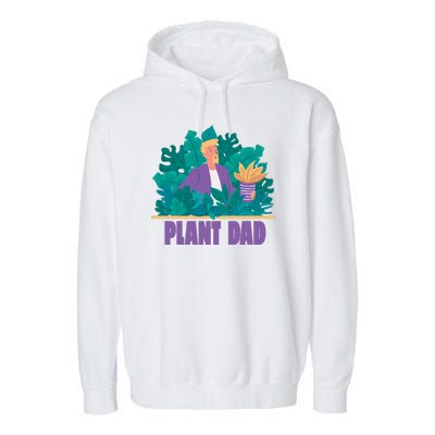 Plant Dad Garment-Dyed Fleece Hoodie