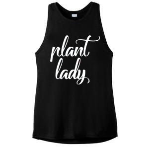 Plant Lady Mom Mother Gardening Funny Ladies PosiCharge Tri-Blend Wicking Tank