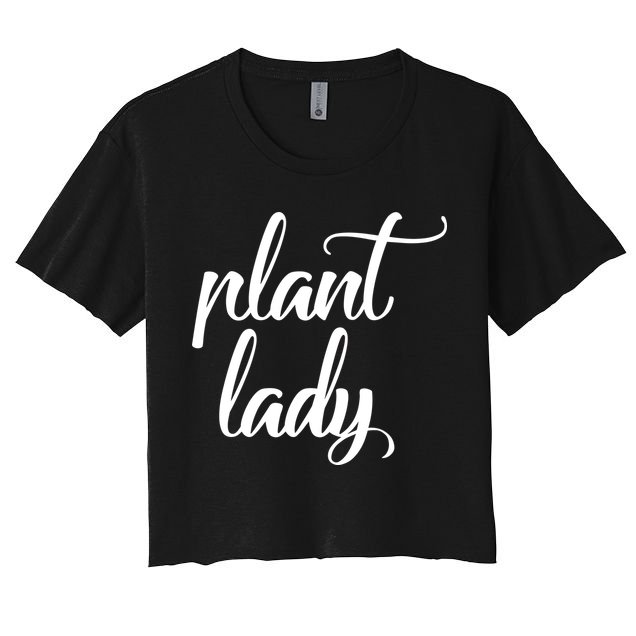Plant Lady Mom Mother Gardening Funny Crop Top