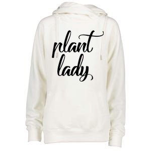 Plant Lady Mom Mother Gardening Funny Womens Funnel Neck Pullover Hood