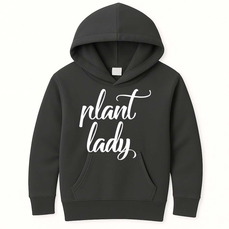 Plant Lady Mom Mother Gardening Funny Kids Hoodie