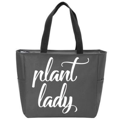 Plant Lady Mom Mother Gardening Funny Zip Tote Bag