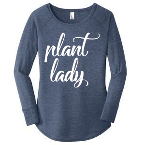 Plant Lady Mom Mother Gardening Funny Women's Perfect Tri Tunic Long Sleeve Shirt