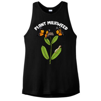 Plant Milkweed Ladies PosiCharge Tri-Blend Wicking Tank