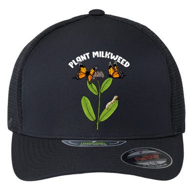 Plant Milkweed Flexfit Unipanel Trucker Cap