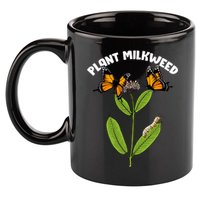 Plant Milkweed 11oz C Handle Ceramic Mug