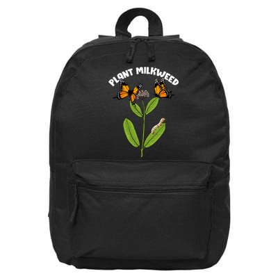 Plant Milkweed 16 in Basic Backpack