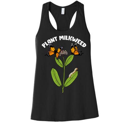 Plant Milkweed Women's Racerback Tank