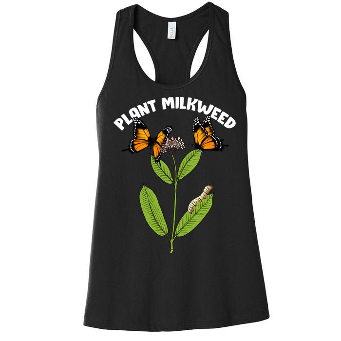 Plant Milkweed Women's Racerback Tank