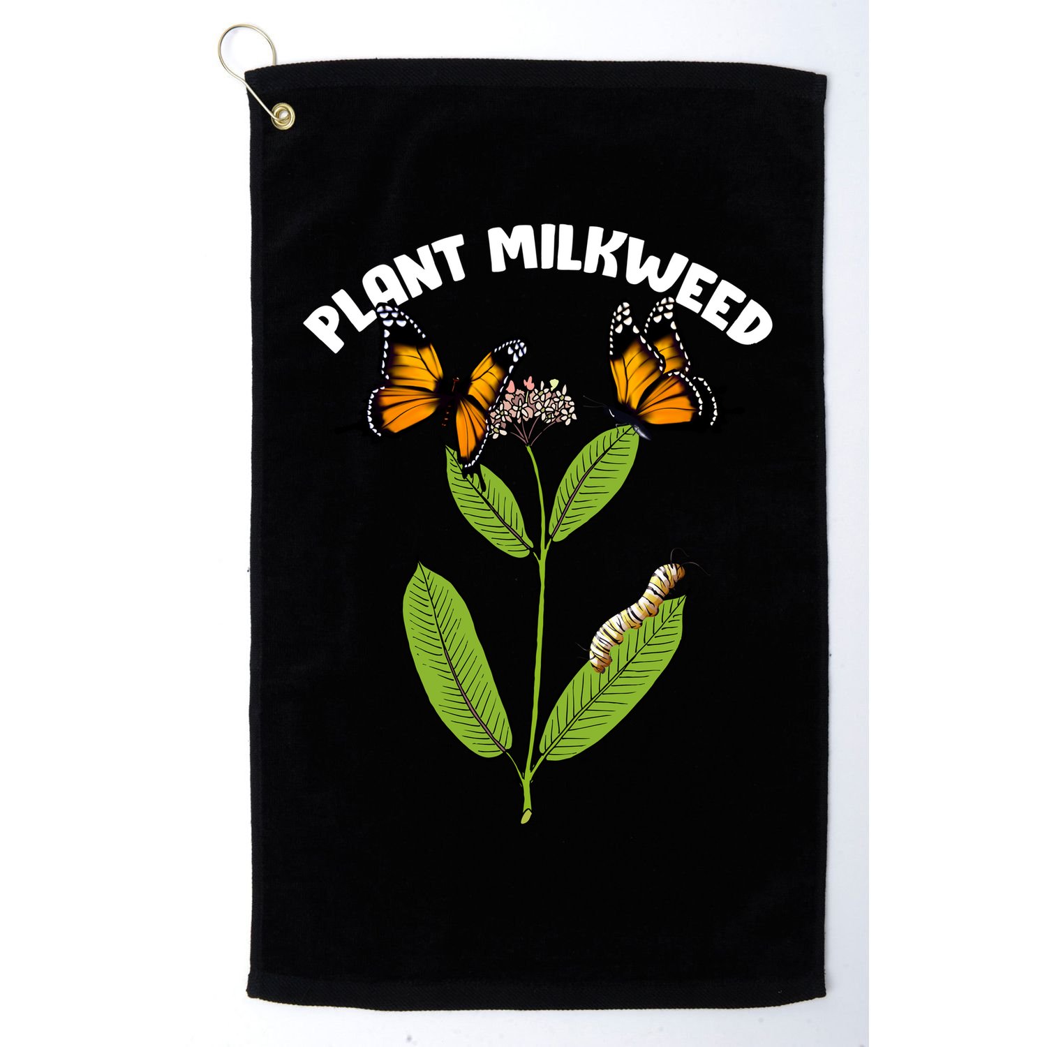 Plant Milkweed Golf Towel