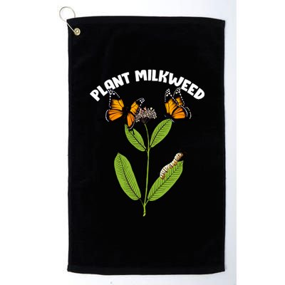 Plant Milkweed Platinum Collection Golf Towel