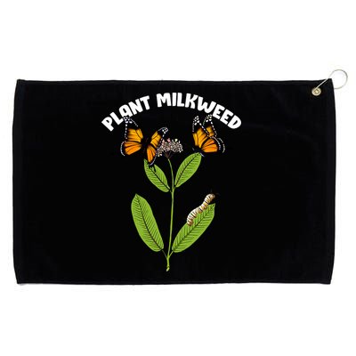 Plant Milkweed Grommeted Golf Towel