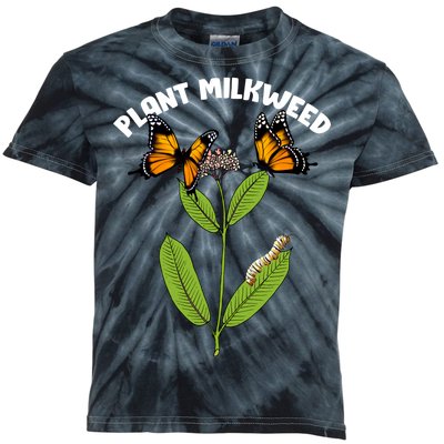 Plant Milkweed Kids Tie-Dye T-Shirt