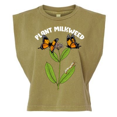 Plant Milkweed Garment-Dyed Women's Muscle Tee