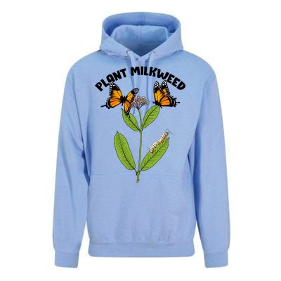 Plant Milkweed Unisex Surf Hoodie