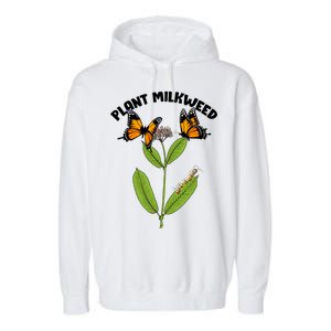 Plant Milkweed Garment-Dyed Fleece Hoodie