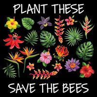 Plant These Save Bees Cooling Performance Crew T-Shirt