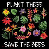 Plant These Save Bees Sweatshirt