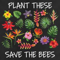 Plant These Save Bees Adult Drive Performance Visor