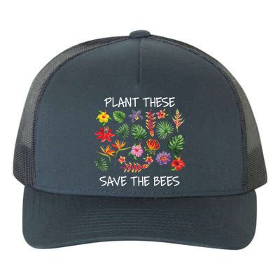 Plant These Save Bees Yupoong Adult 5-Panel Trucker Hat