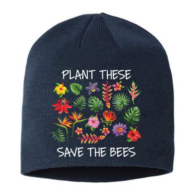 Plant These Save Bees Sustainable Beanie