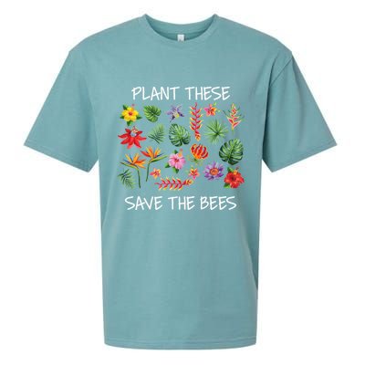 Plant These Save Bees Sueded Cloud Jersey T-Shirt