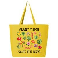 Plant These Save Bees 25L Jumbo Tote