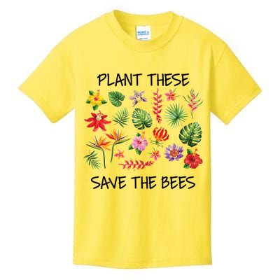 Plant These Save Bees Kids T-Shirt