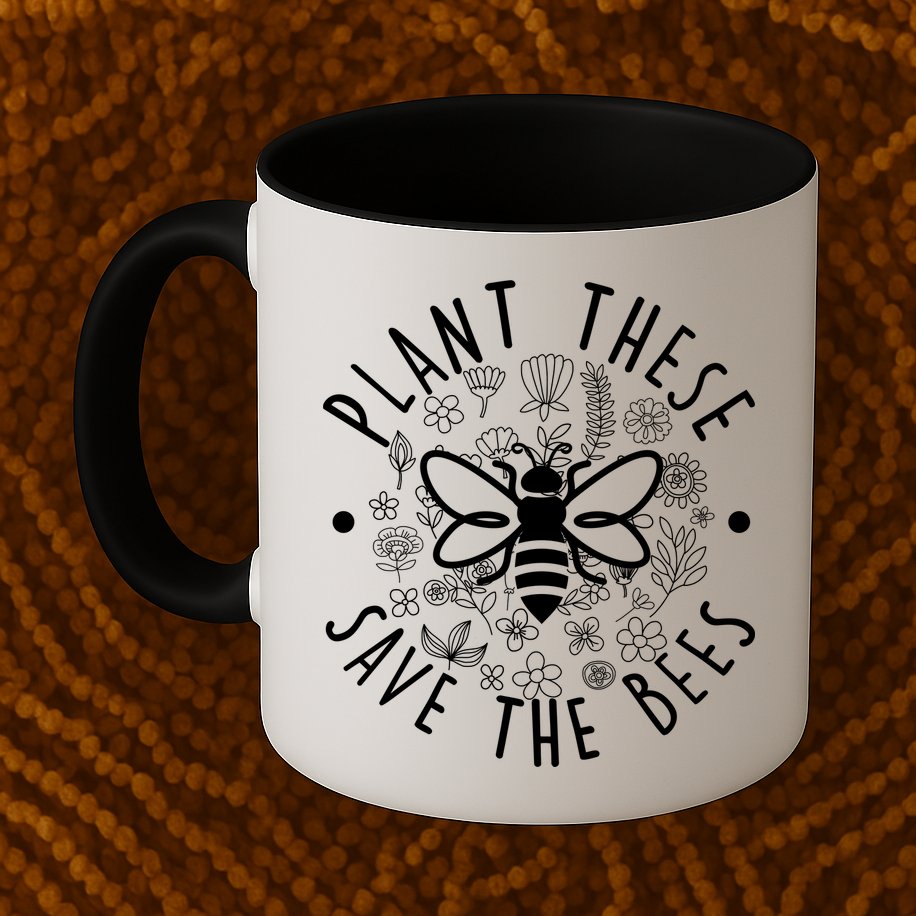 Plant These Save The Bees Mug