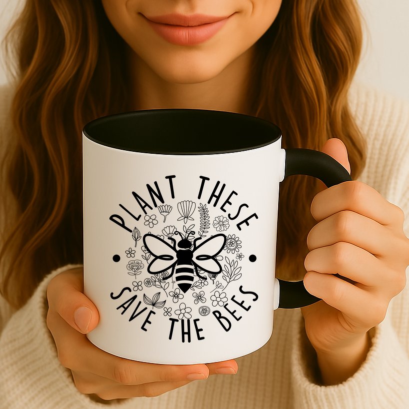 Plant These Save The Bees Mug