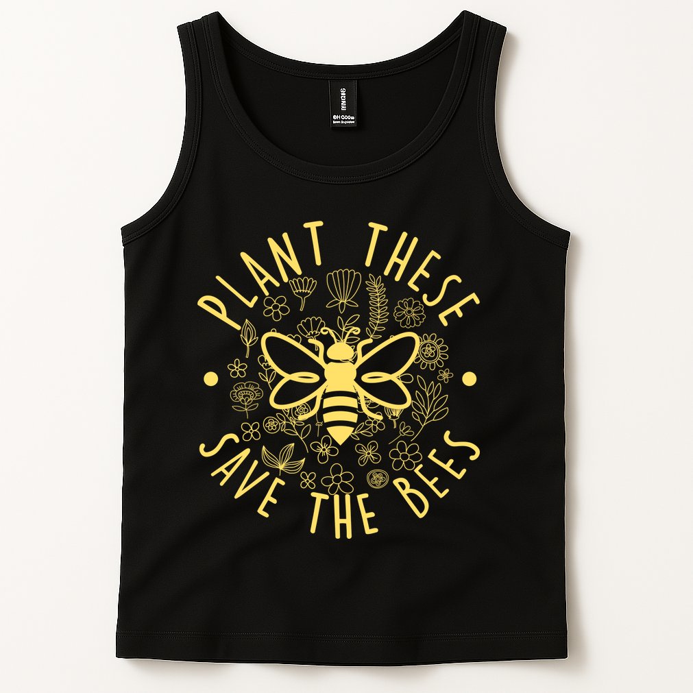 Plant These Save The Bees Tank Top