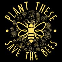 Plant These Save The Bees Wool Snapback Cap