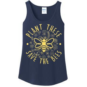 Plant These Save The Bees Ladies Essential Tank