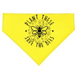 Plant These Save The Bees USA-Made Doggie Bandana