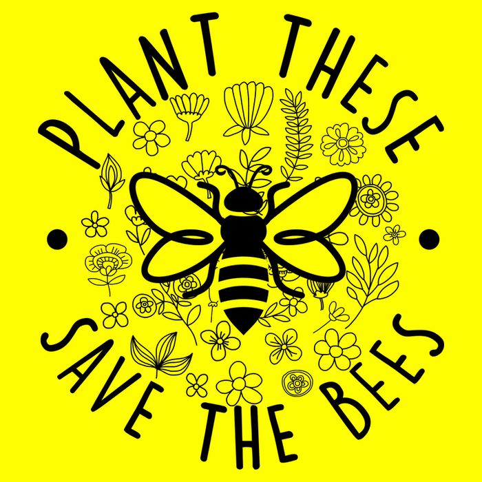 Plant These Save The Bees Magnet