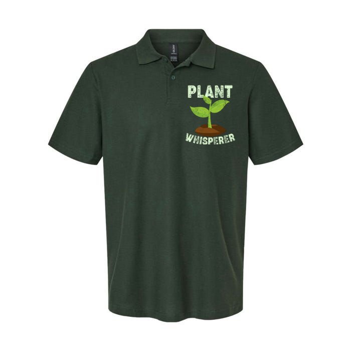 Plant Whisperer Garden Plant Lover Softstyle Adult Sport Polo