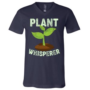 Plant Whisperer Garden Plant Lover V-Neck T-Shirt