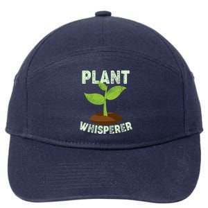 Plant Whisperer Garden Plant Lover 7-Panel Snapback Hat