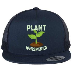 Plant Whisperer Garden Plant Lover Flat Bill Trucker Hat