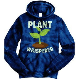 Plant Whisperer Garden Plant Lover Tie Dye Hoodie