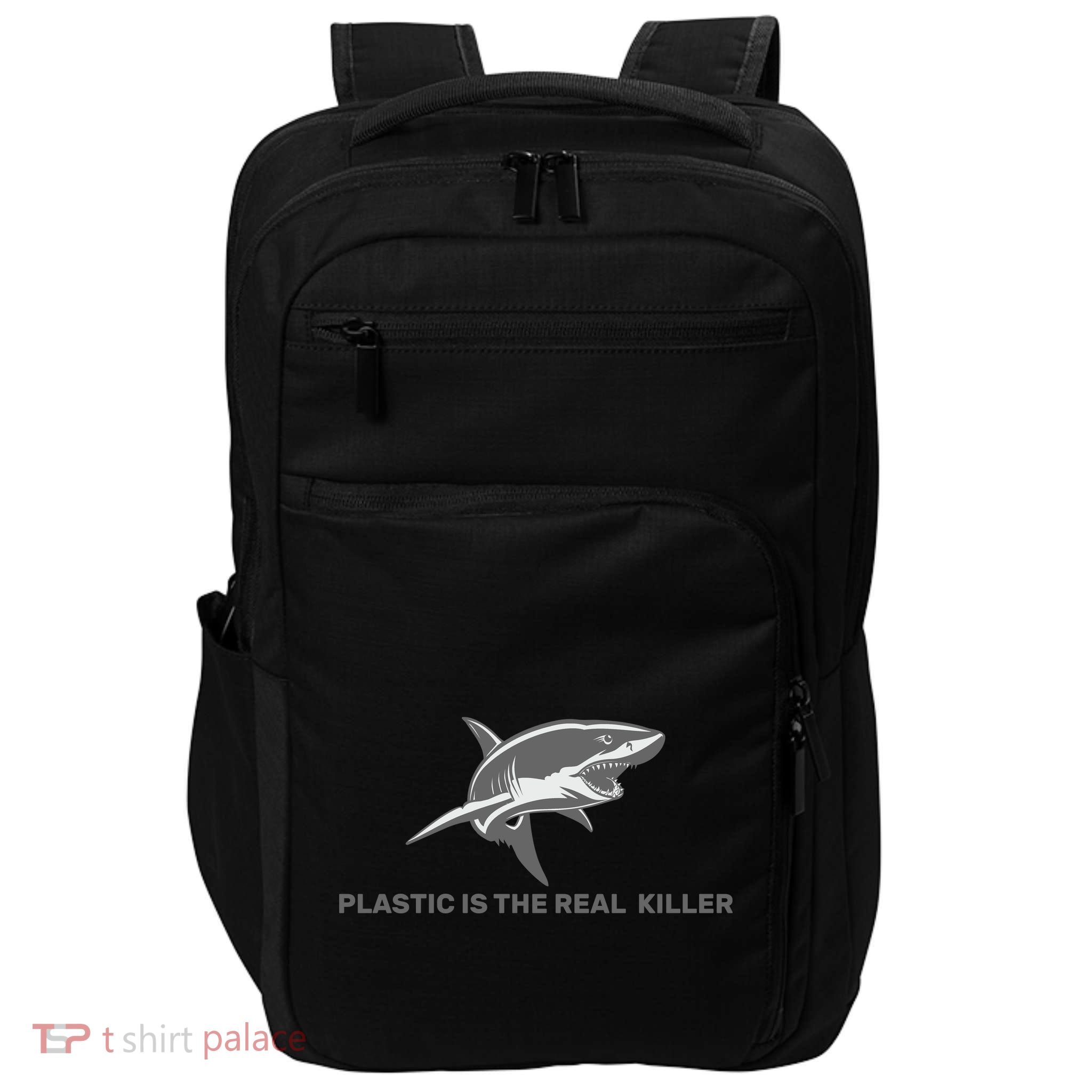 Plastic is the Real Killer Impact Tech Backpack