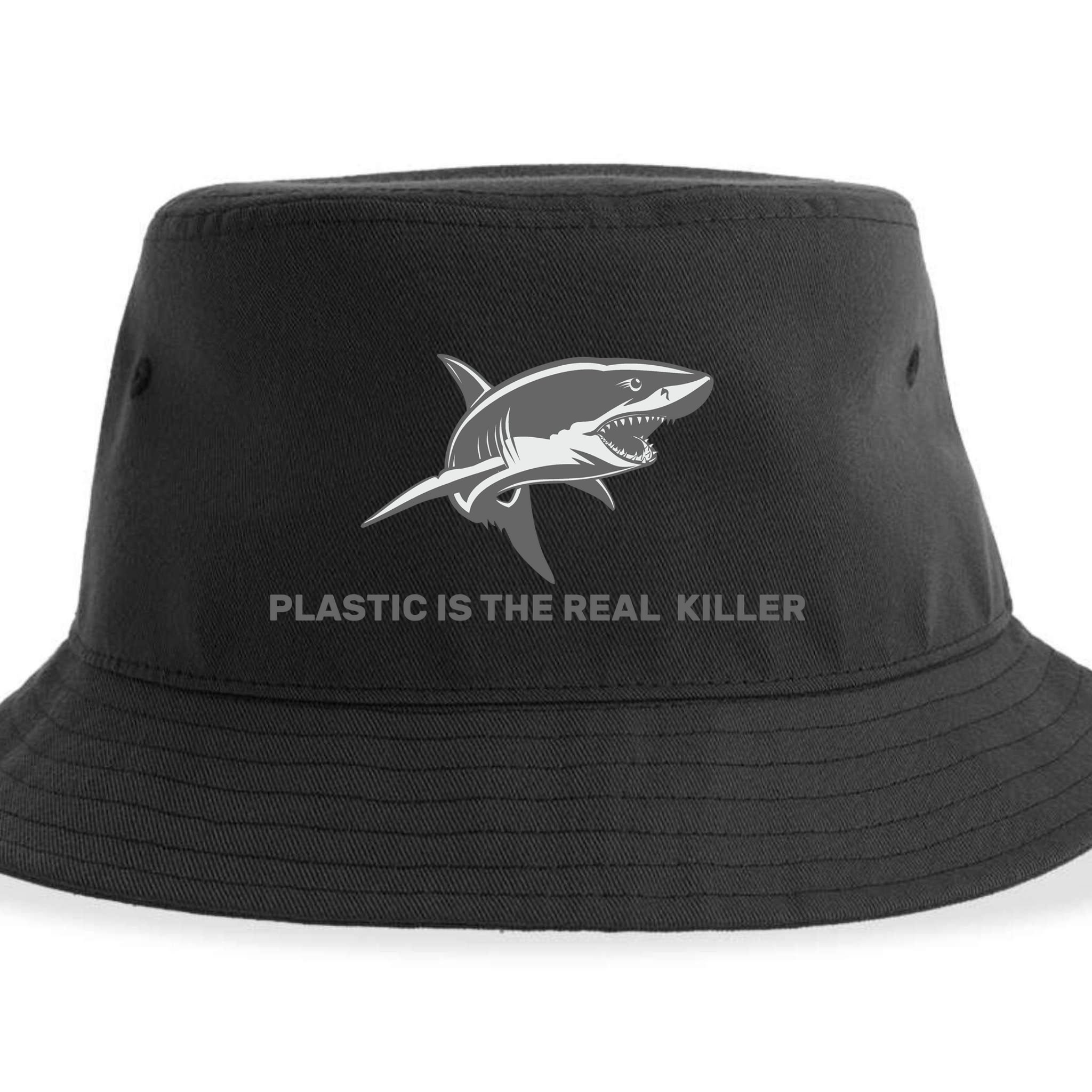 Plastic is the Real Killer Sustainable Bucket Hat