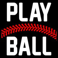 Play Ball Baseball and Softball Players Impact Tech Backpack
