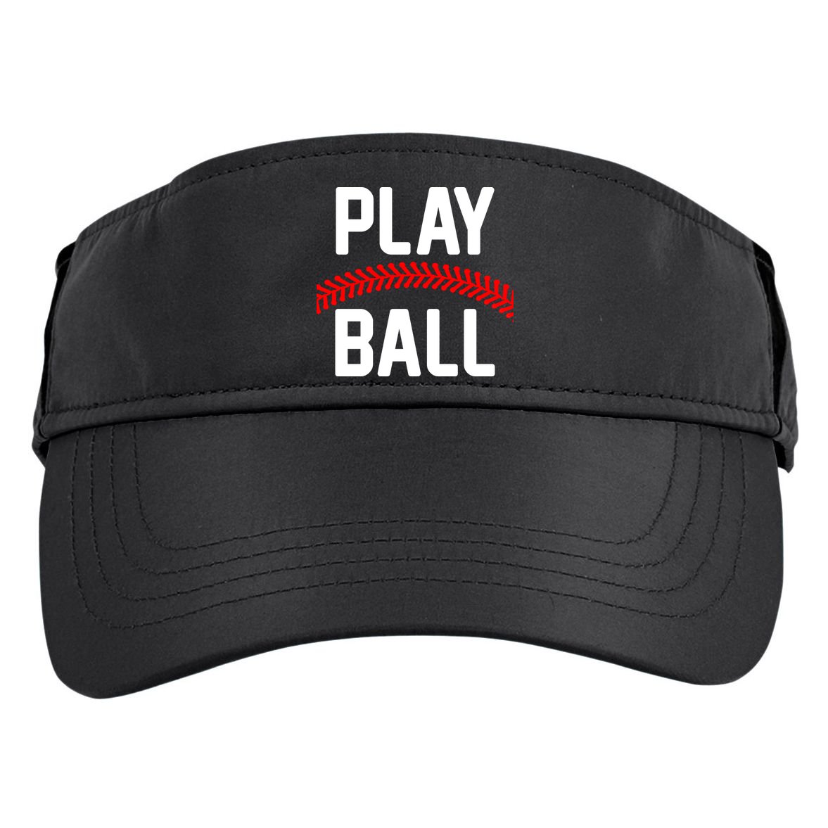 Play Ball Baseball and Softball Players Adult Drive Performance Visor