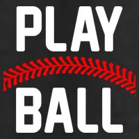 Play Ball Baseball and Softball Players Hat