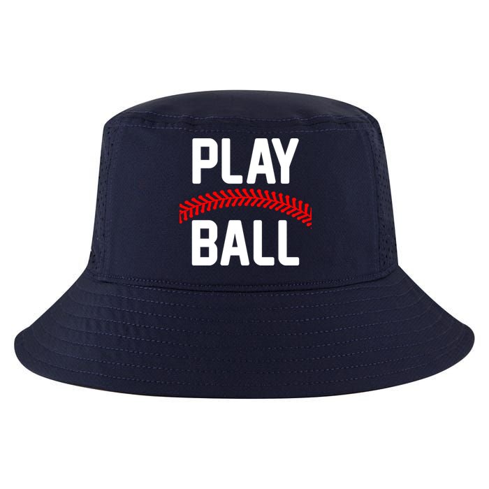 Play Ball Baseball and Softball Players Cool Comfort Performance Bucket Hat