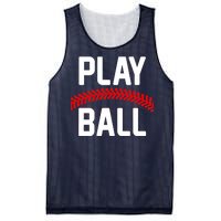 Play Ball Baseball and Softball Players Mesh Reversible Basketball Jersey Tank